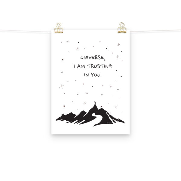 Universe I'm Trusting You - Poster - Image 3