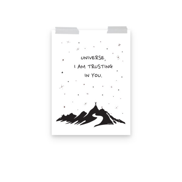 Universe I'm Trusting You - Poster - Image 4