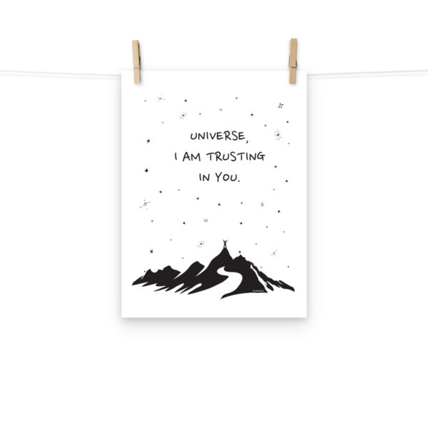 Universe I'm Trusting You - Poster - Image 2