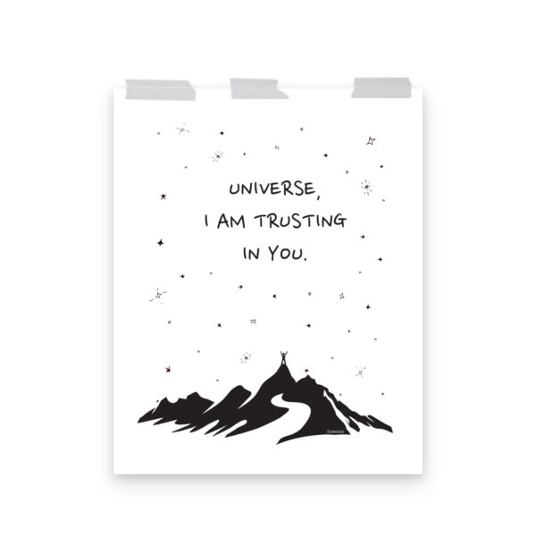 Universe I'm Trusting You - Poster - Image 6