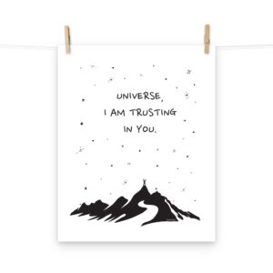 Universe I'm Trusting You - Poster
