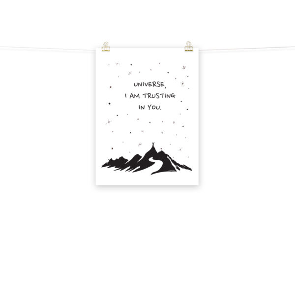 Universe I'm Trusting You - Poster - Image 8