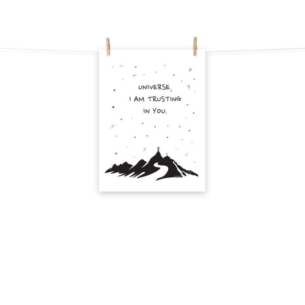 Universe I'm Trusting You - Poster - Image 7
