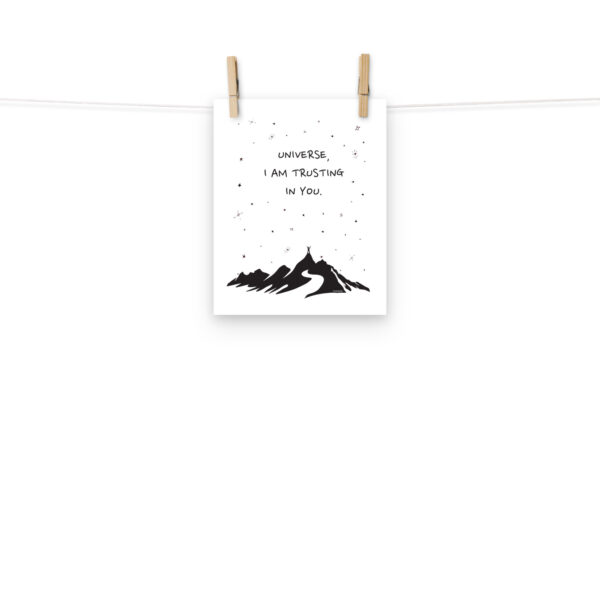 Universe I'm Trusting You - Poster - Image 10