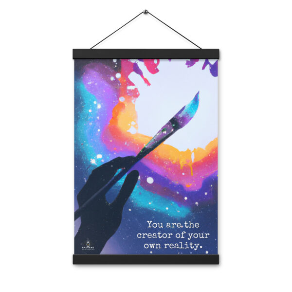 You Are the Creator - Poster with hangers - Image 3